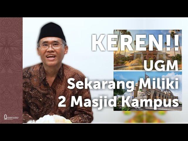 UGM Sekarang Punya Dua Masjid Kampus!