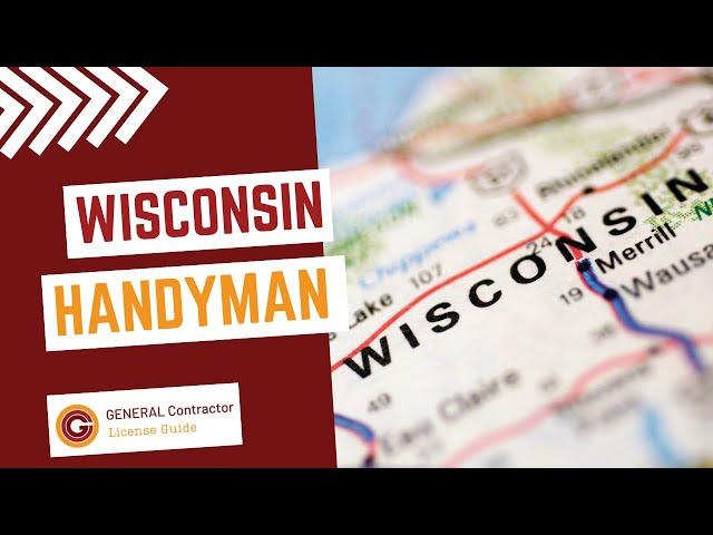 Wisconsin Handyman License Guide