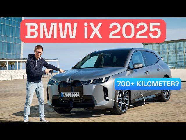  2025 BMW iX xDrive60 (LCI): Will the travel companion really break the 700 kilometer mark? - Au...