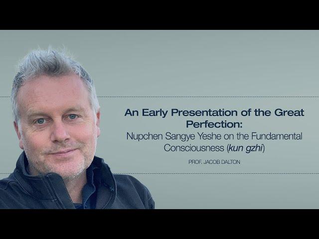 Prof. Jacob Dalton - "An Early Presentation of the Great Perfection"