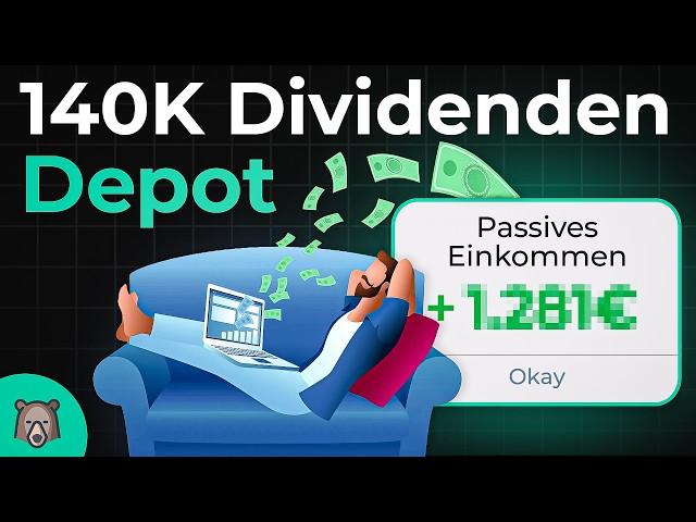 So viel DIVIDENDE zahlt mein 140.000€ Dividenden Aktien Depot - SCHOCK