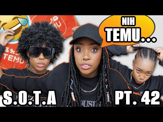 Slay Or Throw Away  PT. 42! | TEMU Edition | Trying Their Cheap Wigs! | MARY K. BELLA