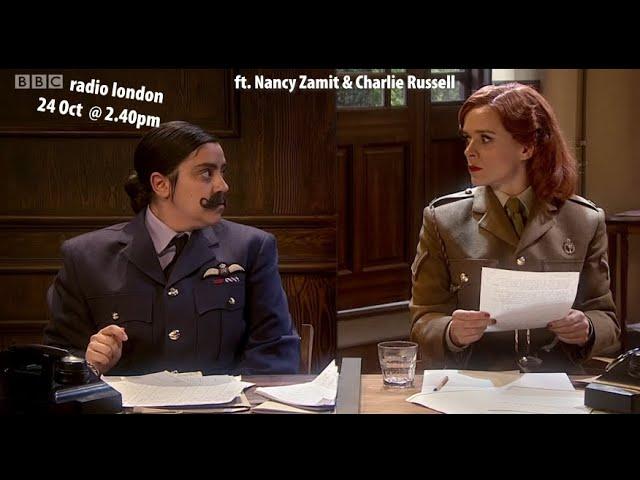 BBC Radio Charlie Russell & Nancy Zamit (The Play That Goes Wrong, 24 October 2022)