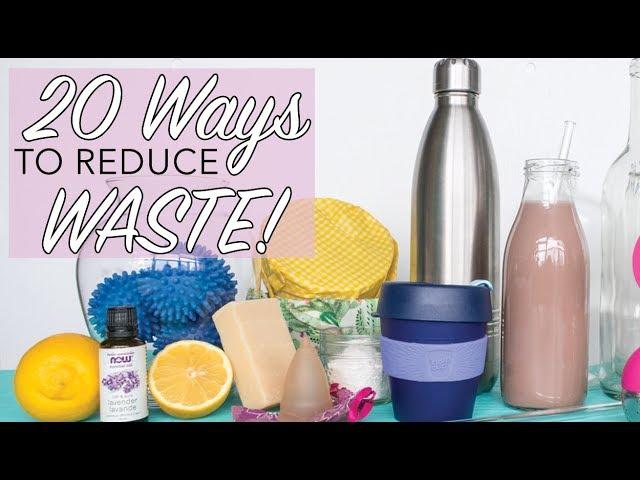 20 WAYS TO REDUCE WASTE | Easy Sustainable Lifestyle Hacks | Zero Waste for Beginners | The Edgy Veg