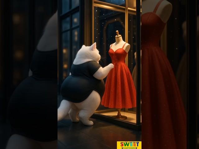 The story of a fat cat becoming thin #aicat #funny #catfunny #ai #catvideos #animation #funnycartoon