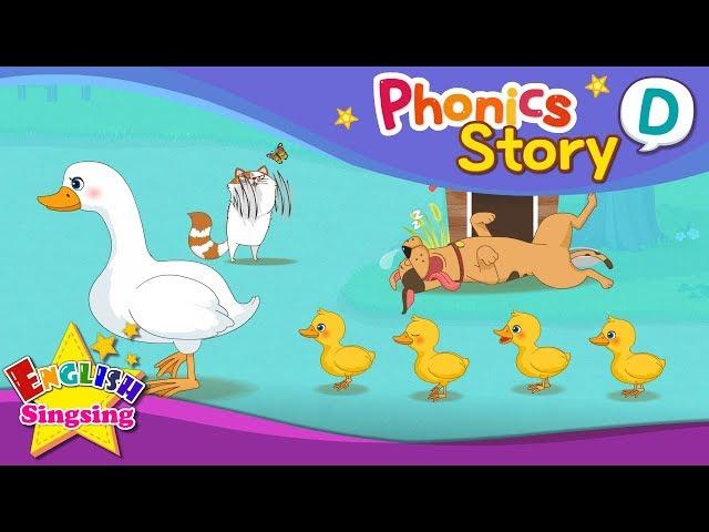 Phonics Story D - English Story - Educational video for Kids