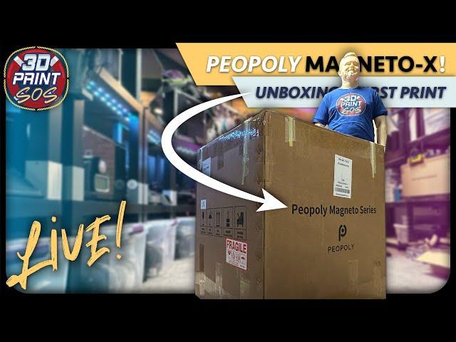 Peopoly Magneto X: Unboxing and First Print