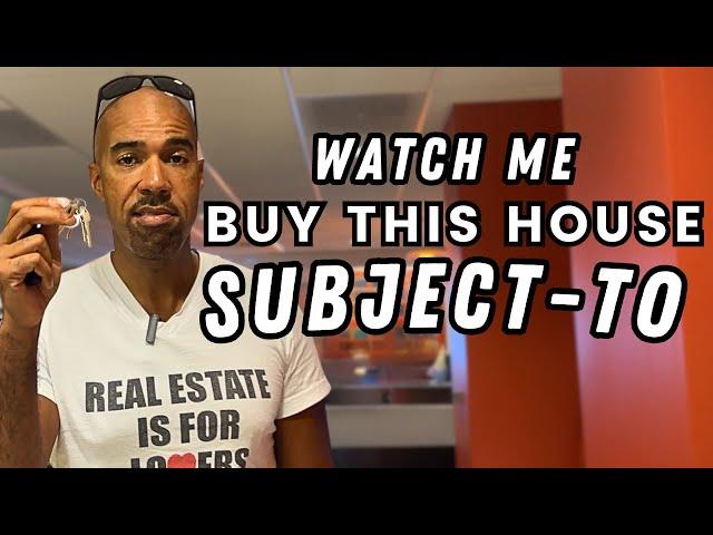 How to buy a house Subject To without using credit