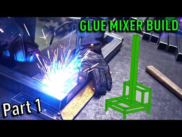 Building a DIY Plaster Mixer - The Frame