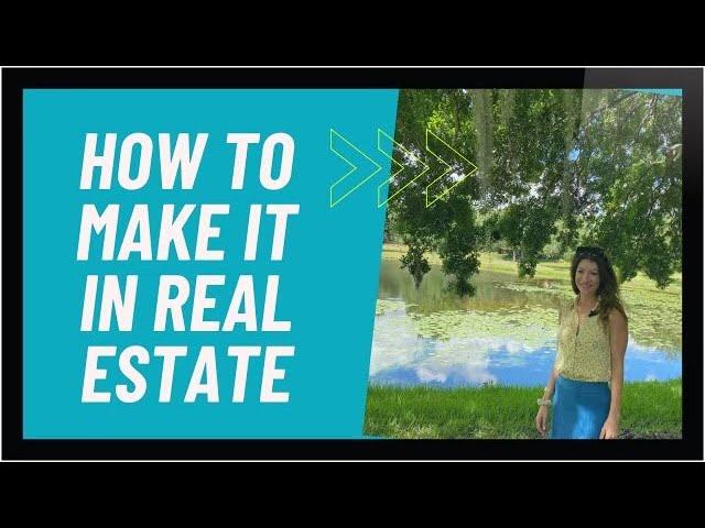 HOW TO MAKE IT IN REAL ESTATE | 7 RULES from 20 year veteran, Shayla Twit | Sarasota, FL realtor