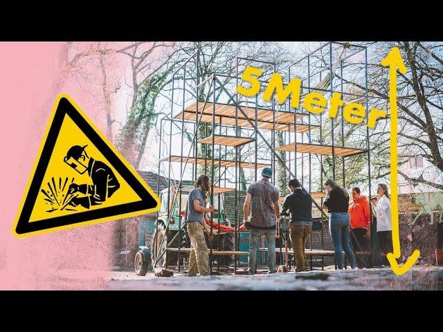 Monster Klettergerüst bauen | Outdoor Spielplatz im Kliemannsland