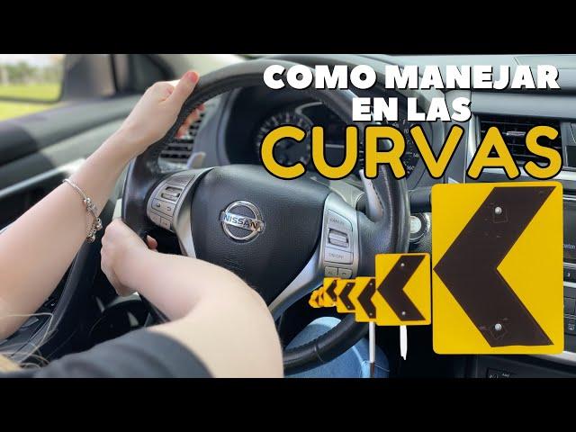 COMO CONDUCIR UN AUTO AUTOMÁTICO EN LAS CURVAS.Clases de Manejo para Principiantes.