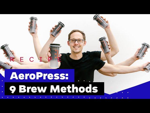 9 Ways To Make Coffee With the AeroPress