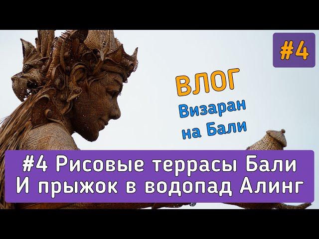 Экскурсия на рисовые террасы и водопад Алинг-Алинг. (Часть 2 Бали, Индонезия |Достопримечательности)