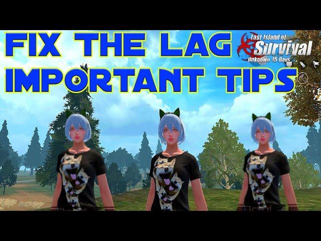 Lag Fix Important Tips Last Day Rules Survival || Maxmore Gaming