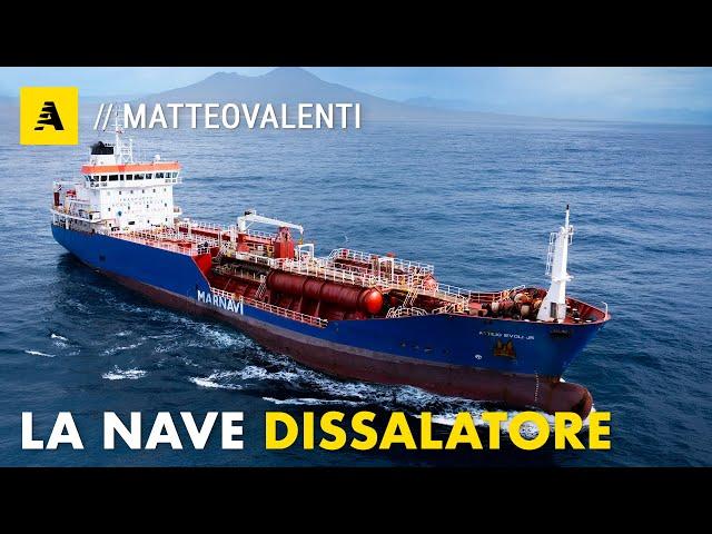 Stop SICCITÀ? La prima NAVE  che rende POTABILE L’ACQUA di MARE 