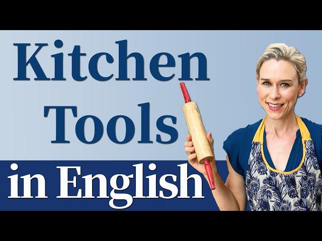 Learn English vocabulary in your Kitchen | Learn Kitchen tools in English