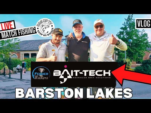 BAIT-TECH FEEDERMASTERS QUAILFIER AT BARSTON LAKES | LIVE MATCH FISHING | BAGUPTV MAY 2024