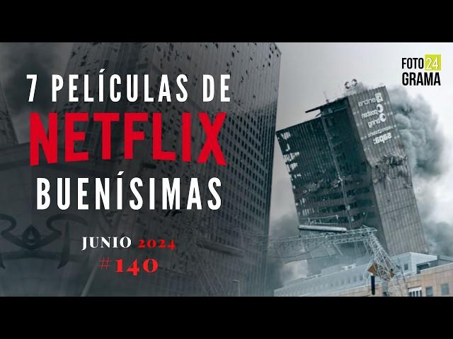 ¿No sabes qué ver? 7 Buenas Películas IMPERDIBLES en NETFLIX | Fotograma 24 con David Arce