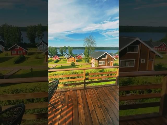 Модульный каркасный дом Smart House на турбазе Вохотка #строительство #загородныйдом #дача #турбаза