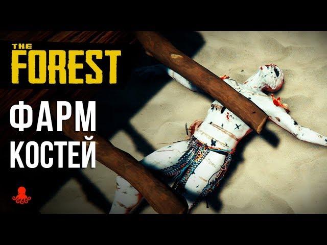 Ловушка для Фарма Костей в The Forest