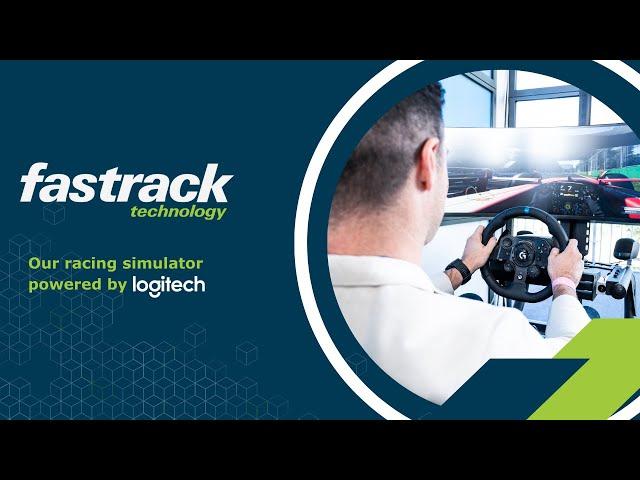 The Fastrack Technology Racing Simulator - Powered by Logitech