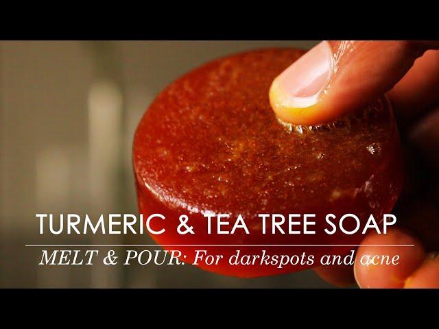 TURMERIC AND TEA TREE SOAP | MELT & POUR SOAP BASE