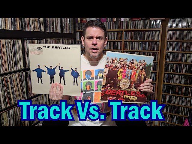 The Beatles Track Vs Track:  Help! vs. Sgt. Pepper's Lonely Hearts Club Band #vinylcommunity