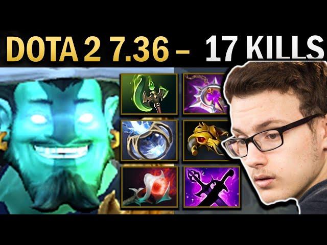 Storm Spirit Gameplay Miracle with 17 Kills and Parasma - Dota 2 7.37