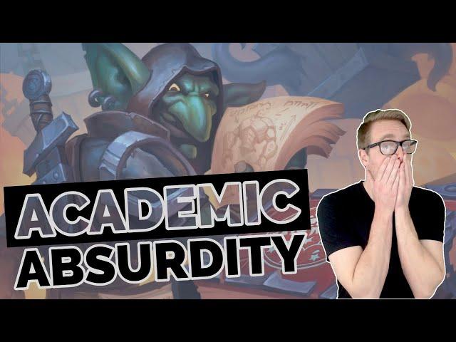 Hearthstone | Academic Absurdity | Wild Academic Espionage Rogue | Rastakhan's Rumble