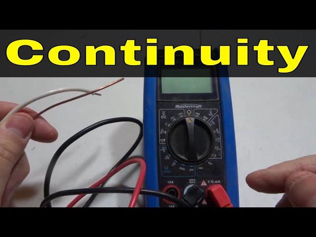 Checking For Continuity With A Multimeter-Easiest Tutorial