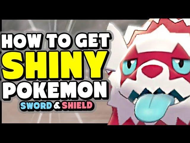 How To Get SHINY POKEMON In Sword and Shield