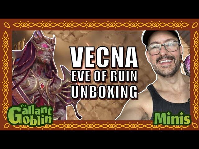 Vecna Eve of Ruin Brick Unboxing - Icons of the Realms - WizKids Games