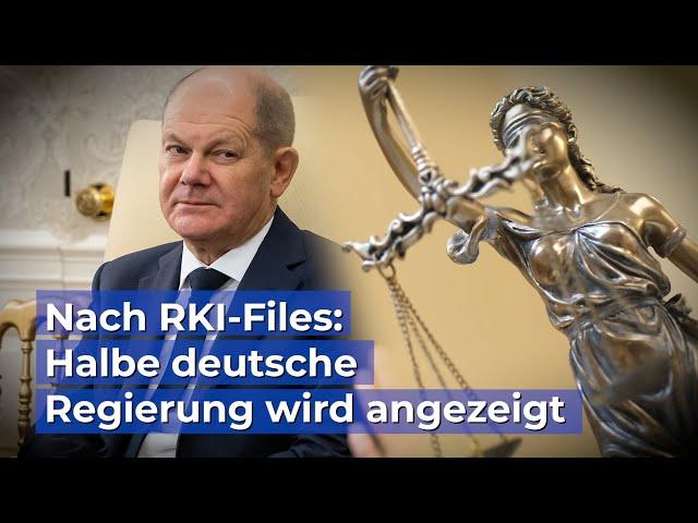 Nach RKI-Files: Halbe deutsche Regierung wird angezeigt