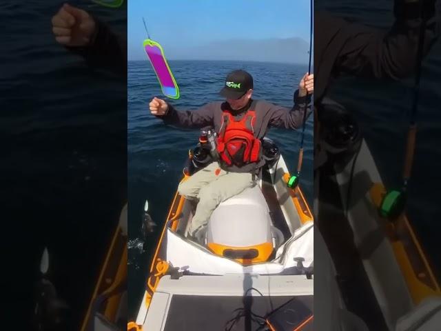 Salmon fishing on a seadoo! #britishcolumbia #westcoast #jetski #seadoo #salmon #fishing