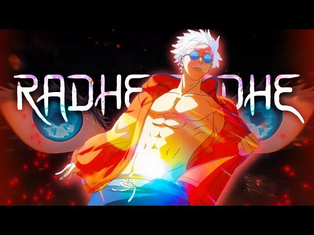 Saturo Gojo Radhe Song Edit [AMV/EDIT] #gojo #gojosaturoamv #radhetitletrack