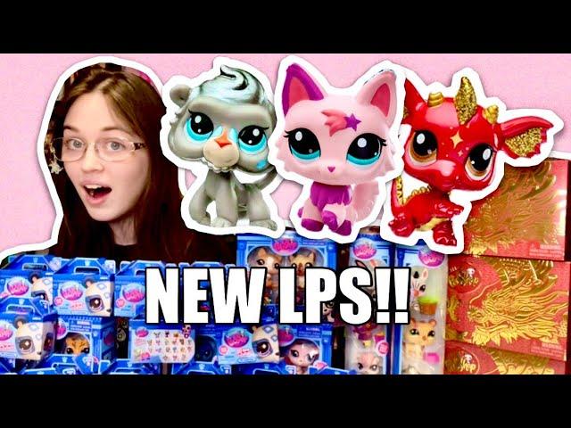 MEGA NEW Littlest Pet Shop Unboxing!! (Basic Fun G7 Series 2 & SDCC Dragons)