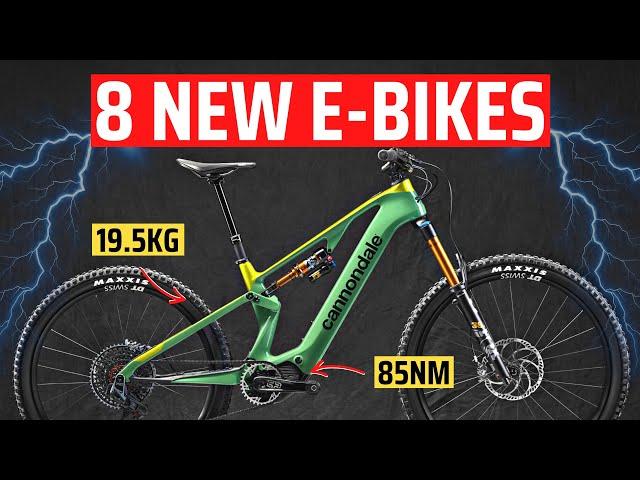 8 New Electric Mountain Bikes for 2024 | BUYERS GUIDE FOR E-BIKES