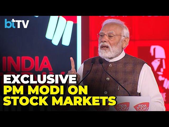 Prime Minister Modi's Projections For The Indian Stock Market: Insights From India Today Conclave