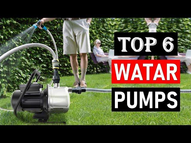 Top 6: Best Water Pumps in 2024 | Best Electric Water Pumps | Best Gas Powered Water Pumps - Reviews