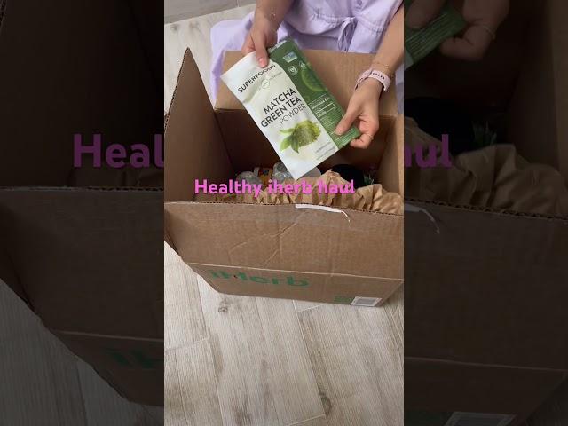 Iherb haul #iherb #iherbhaul #haul #unboxing #groceryhaul #grocery
