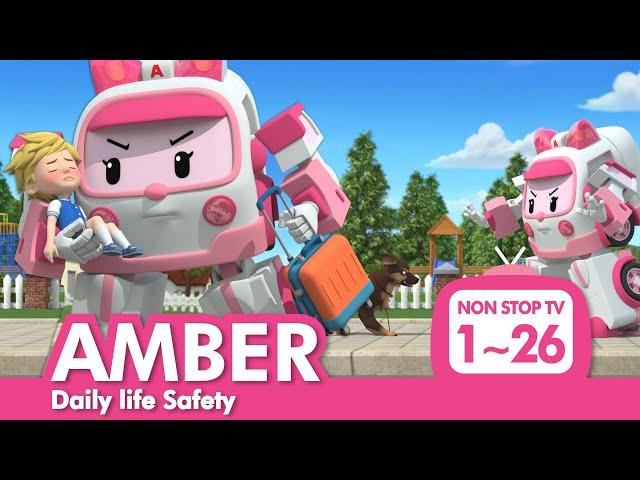 [Seri Keselamatan Hidup Amber] Episode Lengkap│1~26 Episode│2 Jam│Robocar POLI TV Bahasa Indonesia