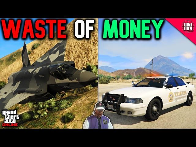 10 BIGGEST WASTES Of MONEY In GTA Online! (2025)