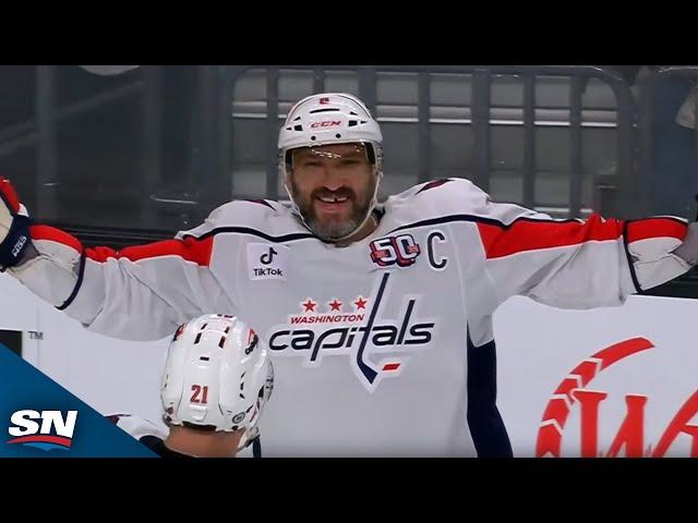 Capitals' Ovechkin Records 31st Career Hat Trick vs. Golden Knights