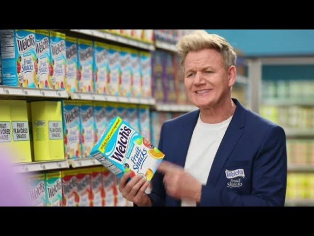 Welch Fruit Snacks CFO Gordon Ramsay 2024 Commercial