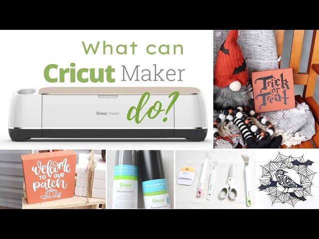 What You Can Do With Cricut Maker!