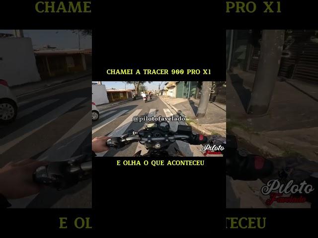 CHAMEI A TRACER 900 PRO X1 E VEJA O QUE ACONTECEU #xj6oficial #xj6n #yamaha  #xj6 #motovlog #tracer