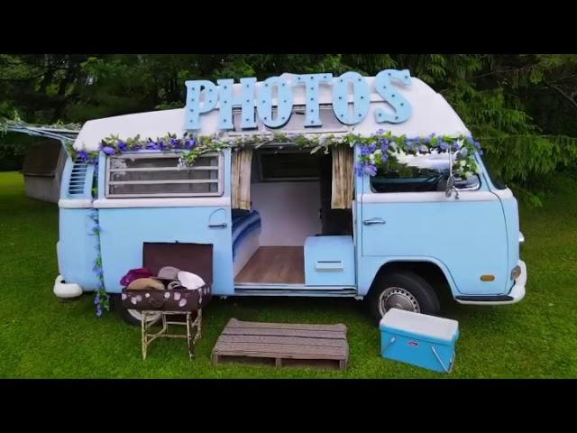 VW Bus Photo Booth the BuffaLoveBus ready for 2020