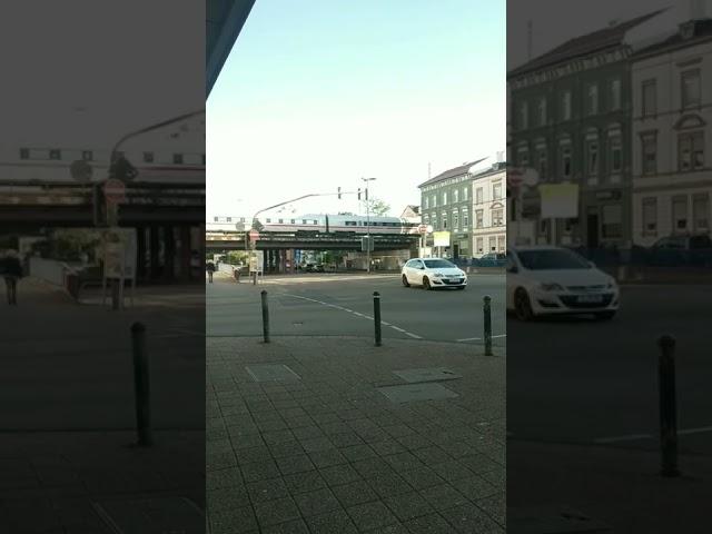 Bahnüberführung Waldstraße in Offenbach am Main Germany