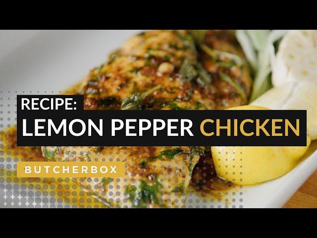 Lemon Pepper Chicken Breast Recipe